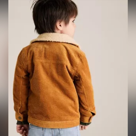 BABY B’GOSH | Corduroy Shearling Jacket | 6M - Picture 3 of 11